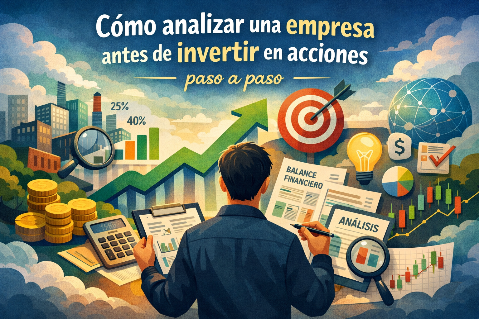 Cómo analizar una empresa antes de invertir en acciones paso a paso