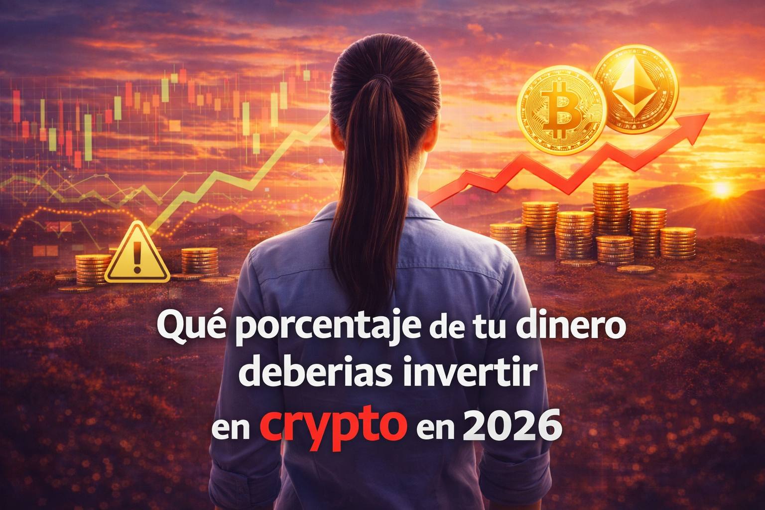 Qué porcentaje de tu dinero deberías invertir en crypto en 2026
